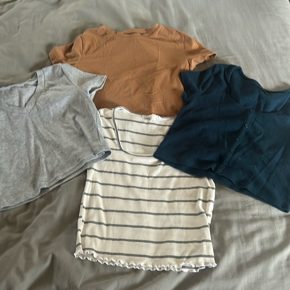 cropped shirt bundle